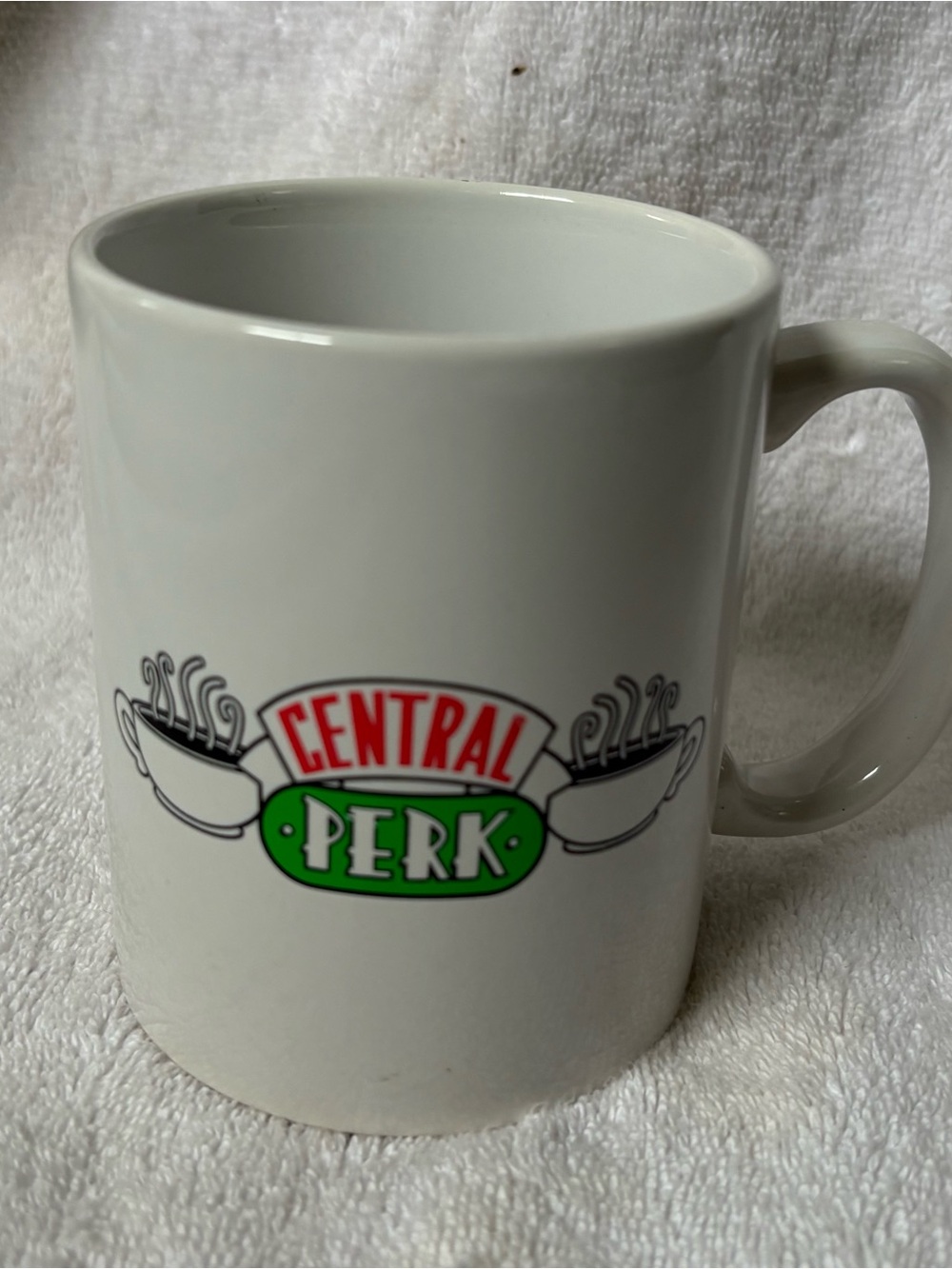 FRIENDS  Central Perk White Ceramic Coffee Tea Mug